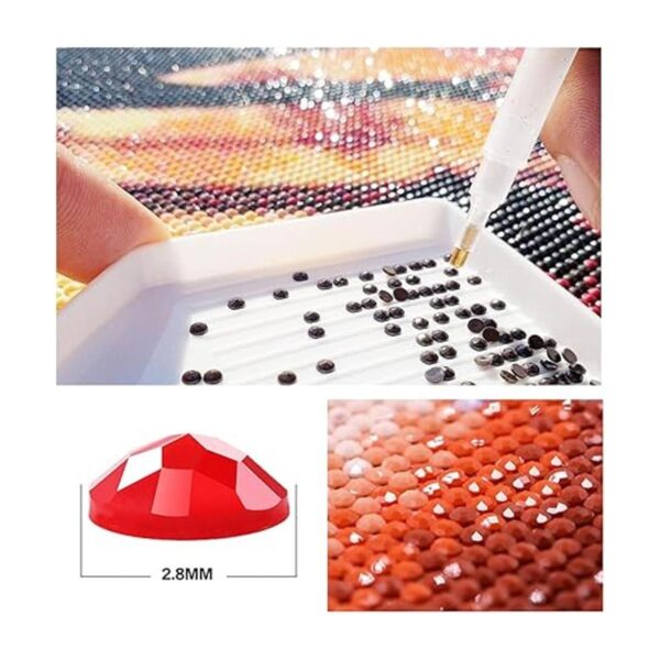 Bimkole DIY 5D Kit de pintura de diamantes para mujer_6
