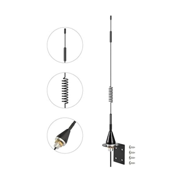 Bingfu Antena celular 4G LTE RP SMA de 7 dBi para_5