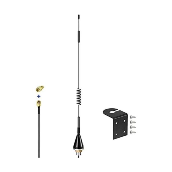 Bingfu 4G LTE 7dBi RPSMA Antena macho con soporte fijo_1