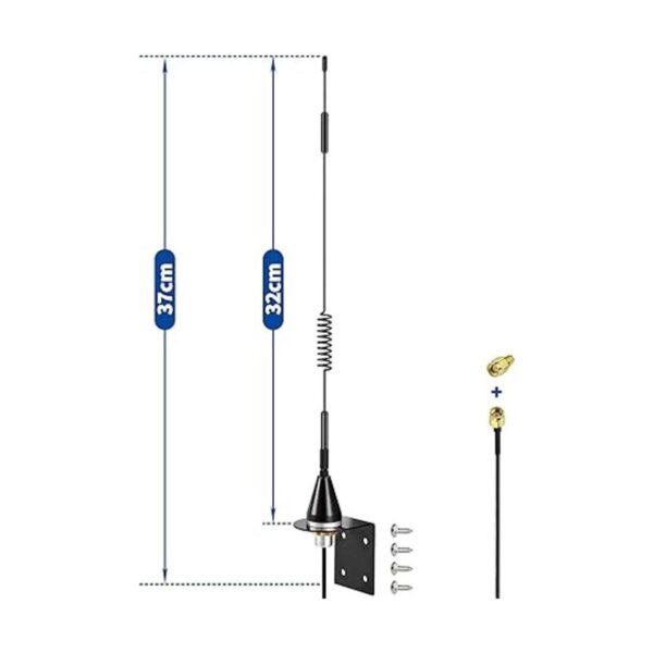 Bingfu Antena celular 4G LTE RP SMA de 7 dBi para_4