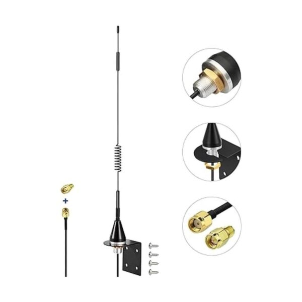 Bingfu Antena celular 4G LTE RP SMA de 7 dBi para_2