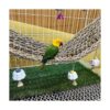 Bird Seagrass MatNatural Seagrass Woven Net Bird Foraging