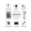 Birthdday Gifts Lámparas de juego de Battleroyale con