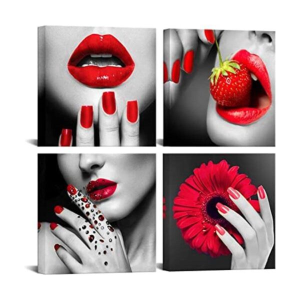 Biuteawal Impresión artística moderna para mujer diseño_1