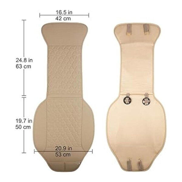 Black Panther Protectores de lujo de PU para asiento_4