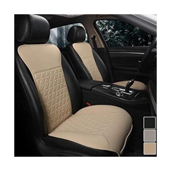 Black Panther Protectores de lujo de PU para asiento_1