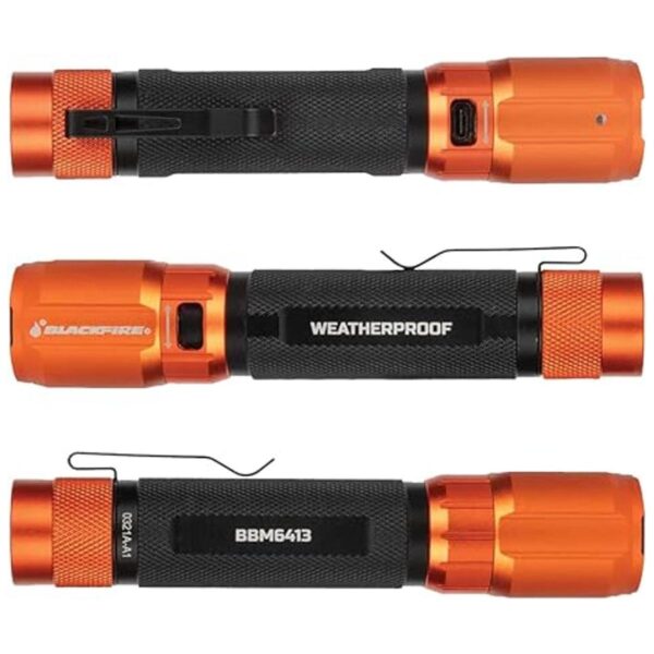 Blackfire Klein Outdoors Linterna LED recargable de 2_2