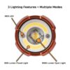 Blackfire Klein Outdoors Linterna LED recargable de 2_3