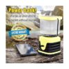 Blazin Linterna solar recargable de camping linterna