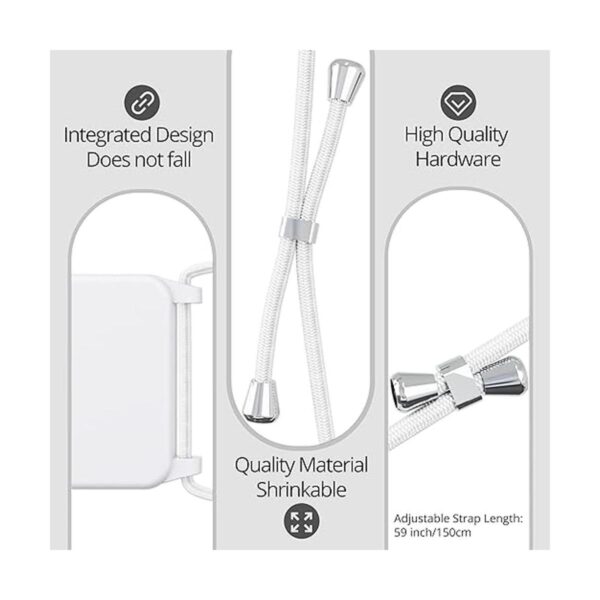 Blaspins Funda de teléfono con correa cruzada para iPhone_2