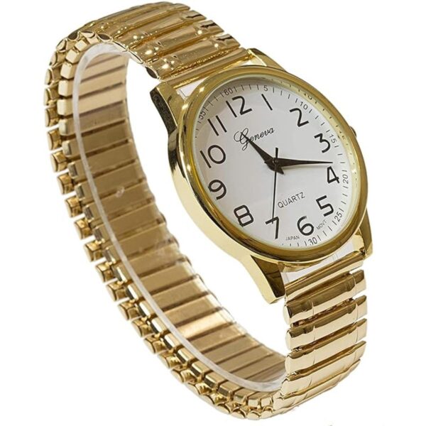 Blekon Collections Reloj unisex de gran cara fácil de