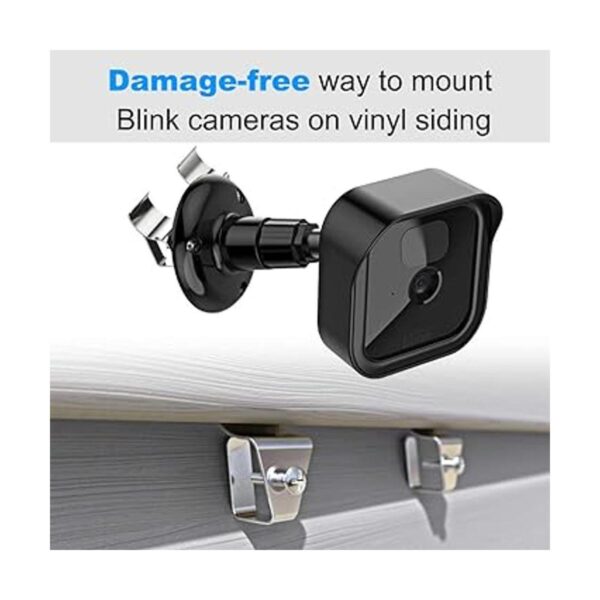 Blink Soporte lateral de vinilo para exteriores con funda