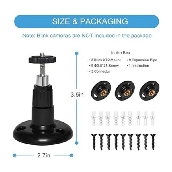 Blink XT XT2 Soporte de pared para sistema de seguridad_5