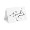 Bliss Collections Tarjetas de agradecimiento con texto en_1