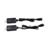 Blomiky Paquete de 2 cables de cargador de batería de_1