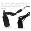 Blomiky Paquete de 2 cables de carga USB 9125 7.4 V 1.3 A_3