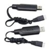 Blomiky Paquete de 2 cables de carga USB 9125 7.4 V 1.3 A_1
