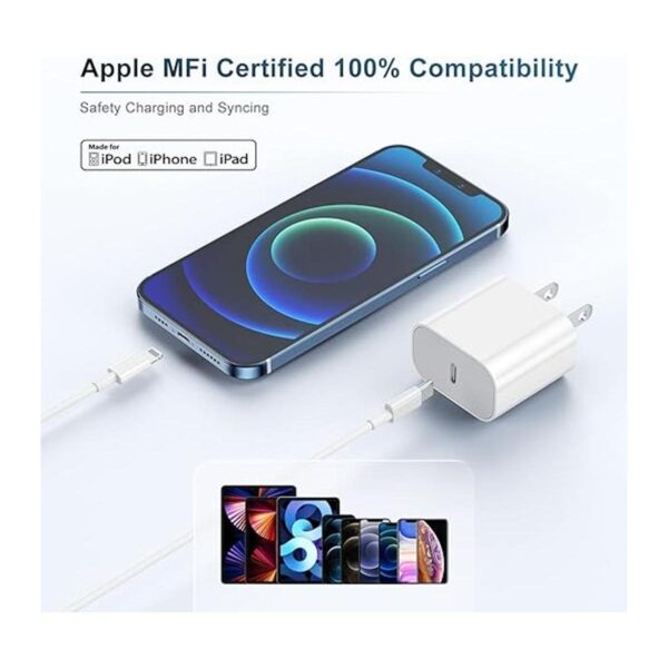 Bloque de cargador para iPhone 13 14 paquete de 20 W USB_2