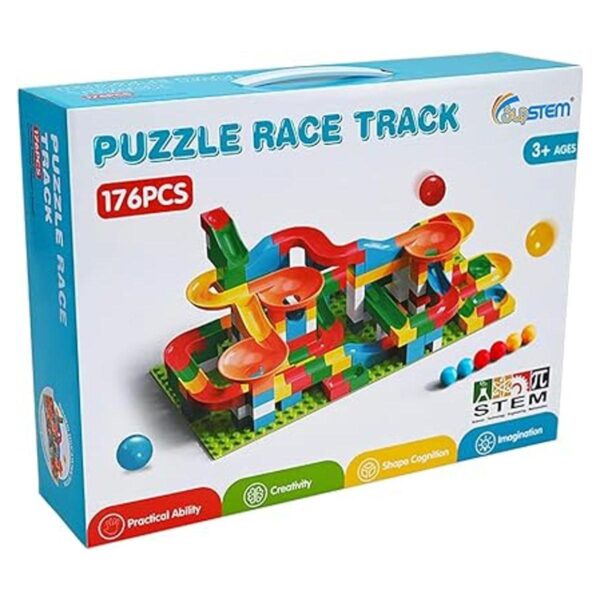 Bloques de construcción Marble Run 176 piezas clásicas de_6