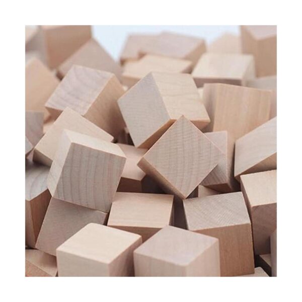 Bloques de madera paquete de 200 cubos de conteo