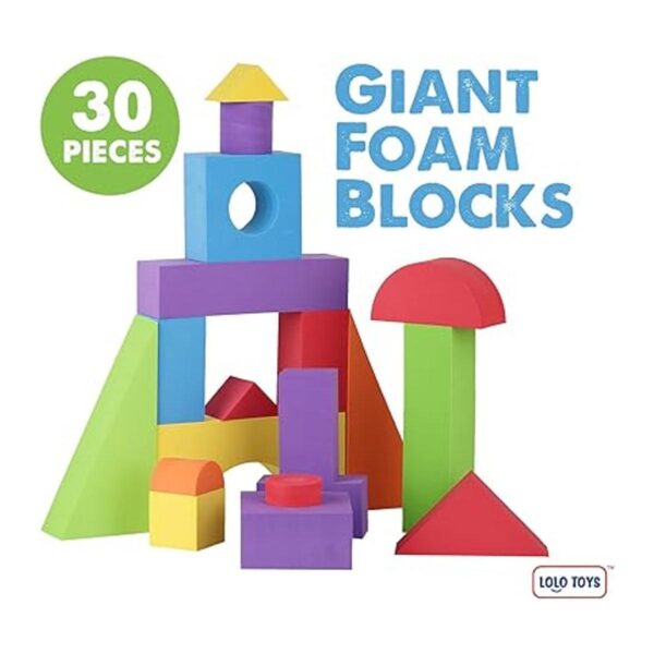 Bloques de espuma de construcción grandes para niños_2