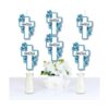 Blue Elegant Cross Juego de 20 piezas de decoración para_2