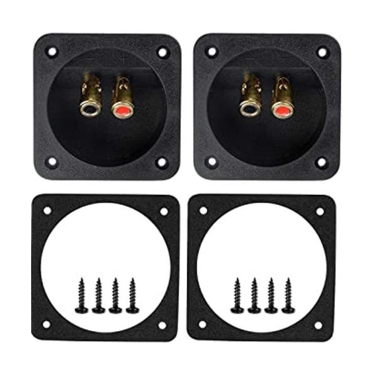 BlueMart Conector cuadrado de doble encuadernación de 3.4