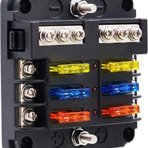 BlueFire Caja para fusibles de 12 vías soporte para_1