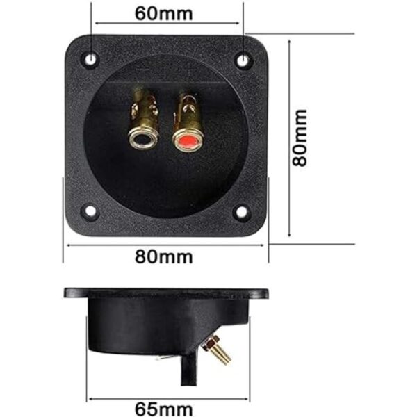 BlueMart Conector cuadrado de doble encuadernación de 3.4_2