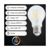 BlueStars Bombilla LED vintage A19 E26 120 V 5 W_3