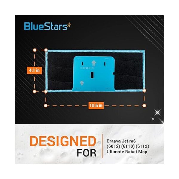 BlueStars Pack de 4 almohadillas lavables y reutilizables_3