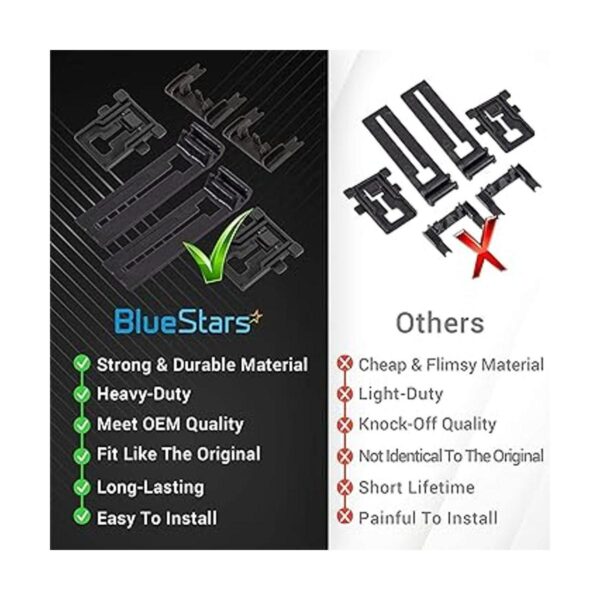 BlueStars W10195839 Ajustador de estante para