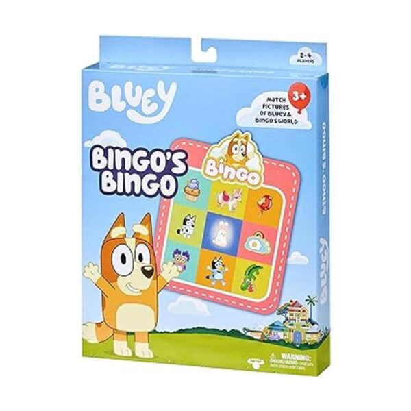 Bluey Juego de cartas de bingo de Bingo Divertido juego_5