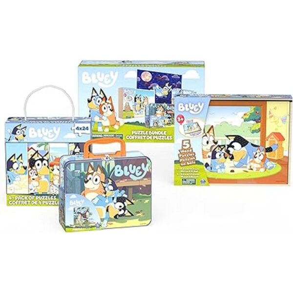 Bluey Juego de rompecabezas 11 rompecabezas de 8 y 24_4