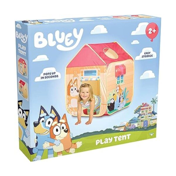 Bluey Tienda de campaña Pop N Fun Play Se abre en_6