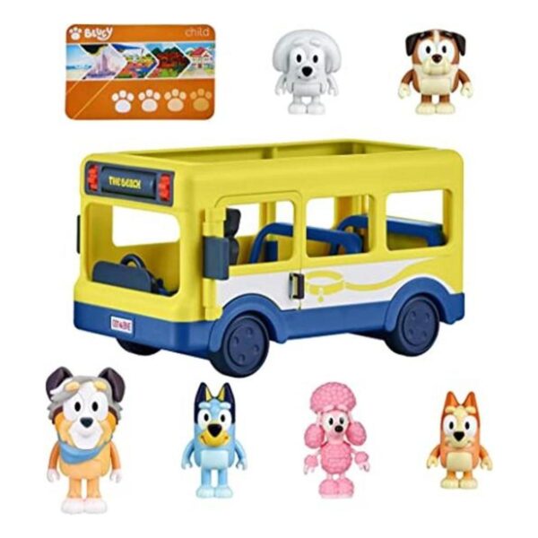 Bluey Bus Mates Figuras de 2.53 pulgadas Exclusivo de_1