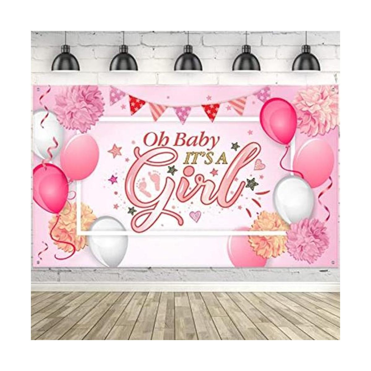 Blulu Fondo para decoración de fiesta de bebé tela