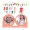 Blulu 100 dijes de dinosaurio para hacer joyas bonitos
