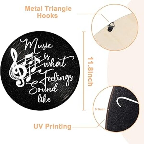 Blulu Music is What Feelings Sound Like Wood Vinyl Records