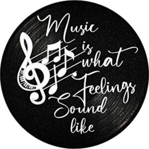 Blulu Music is What Feelings Sound Like Wood Vinyl Records