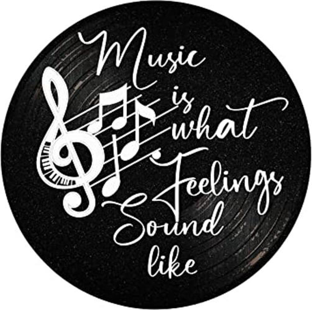 Blulu Music is What Feelings Sound Like Wood Vinyl Records
