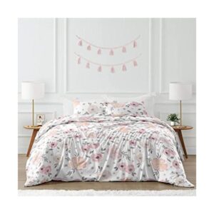 Blush Rosa Color Gris y Blanco Shabby Chic Acuarela_1