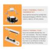 Blutoget 3387747 AP6008281 Kit de elementos de