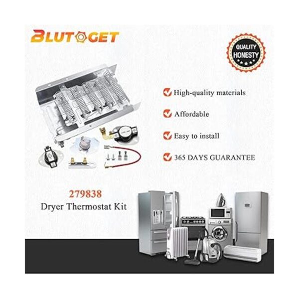 Blutoget 3977767 Kit de elementos de calefacción de