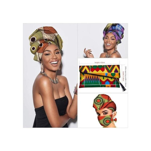 Boao Tela africana Fat Quarters Ankara Tela acolchada de