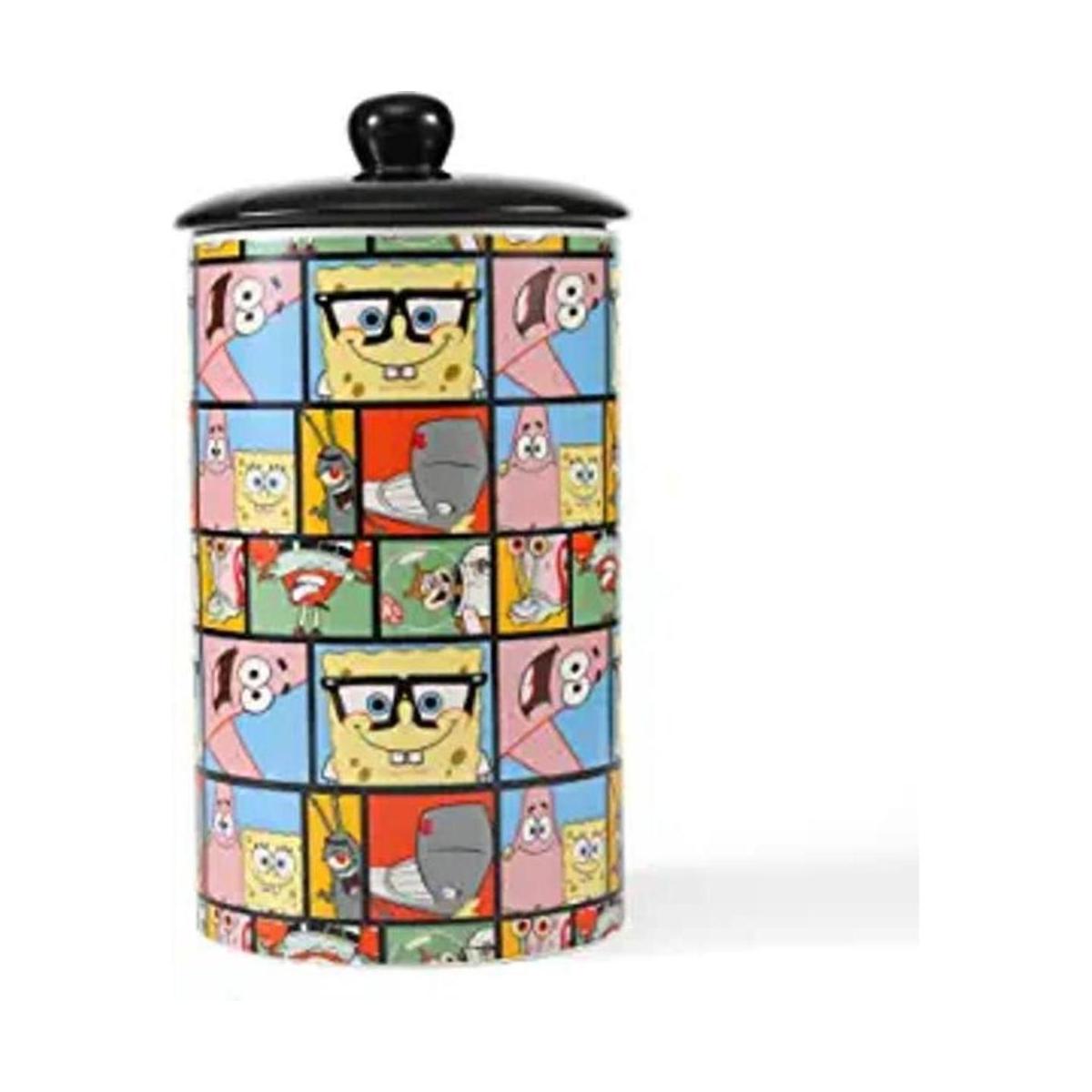 Bob Esponja Squarepants Tarro de golosinas para perro