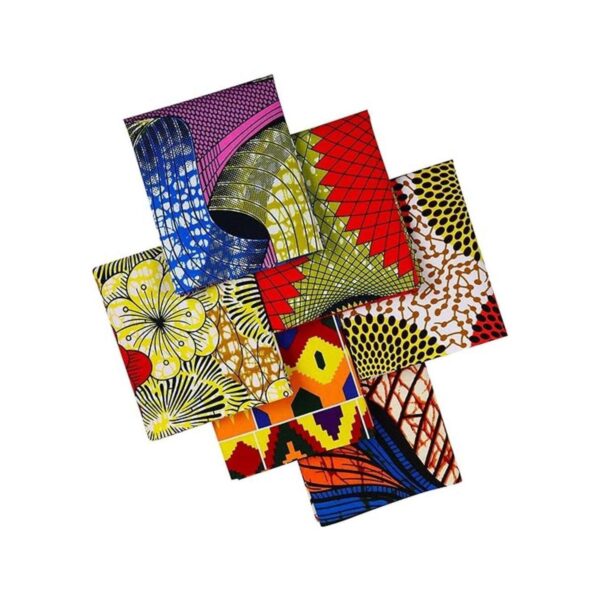 Boao Tela africana Fat Quarters Ankara Tela acolchada de