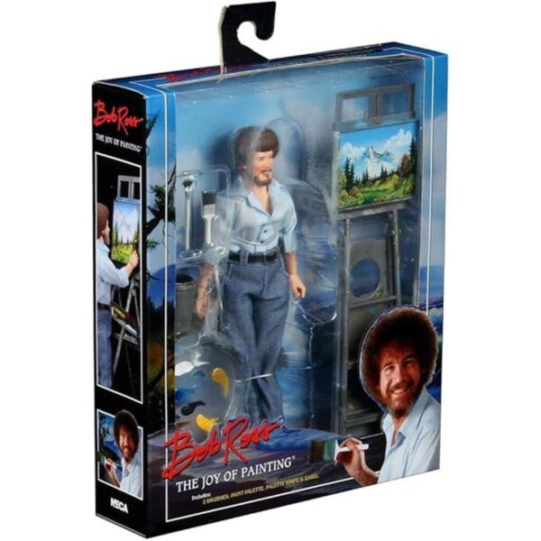 Bob Ross Figura de acción vestida de 8 pulgadas Bob_3