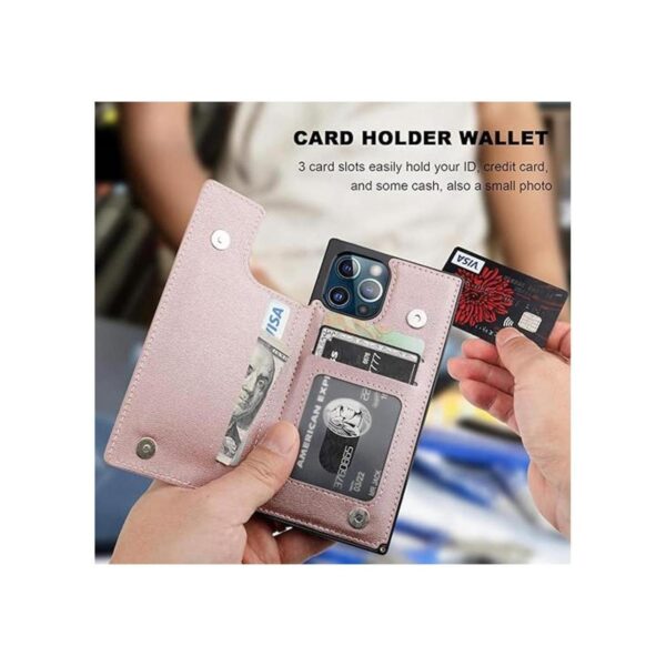 Bocasal Funda tipo cartera para iPhone 1212 Pro con_4