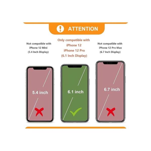 Bocasal Funda tipo cartera para iPhone 1212 Pro con_2